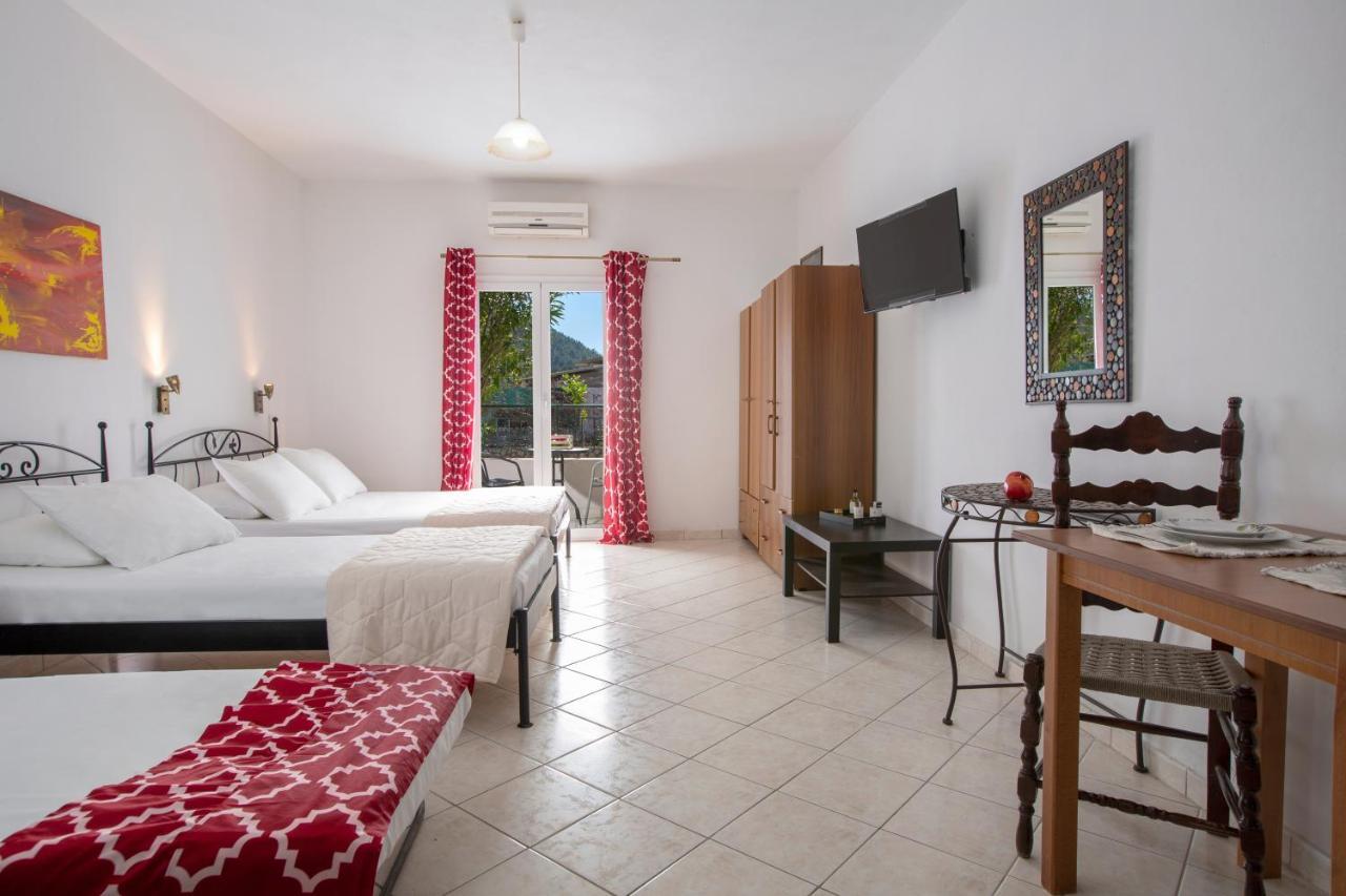 Spacious Studios Lefkada Mountain View Near Beach Dragano Exteriér fotografie